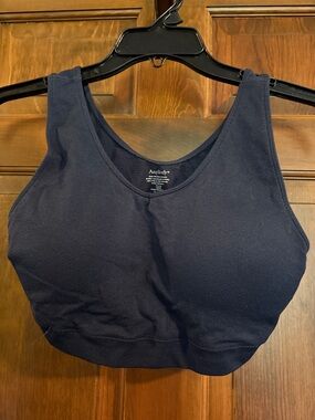 Anybody 2X soft black wireless bra #A350963